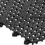 Tapete Barra Entrelazado 12x12pulg Negro Mediano