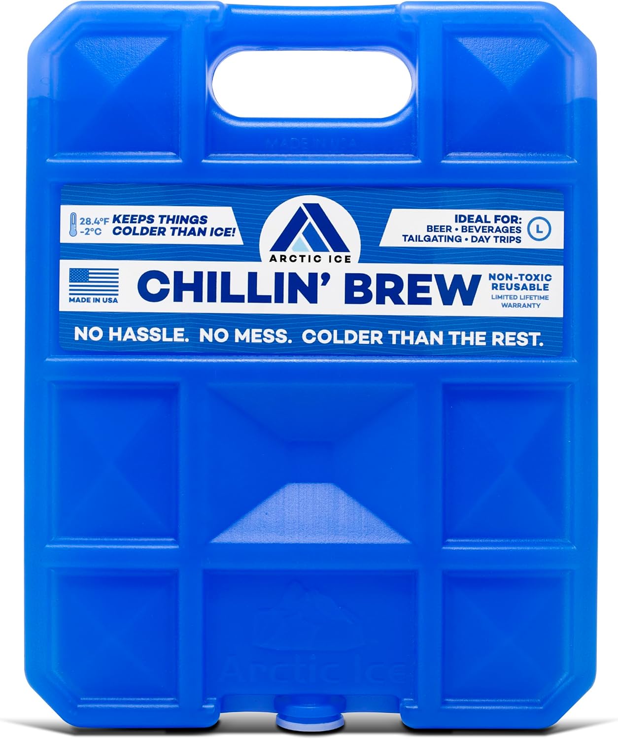 Bolsa de hielo reutiliz. para bebidas 28°F