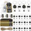 Set 25 llaveros abridor botellas organza fiesta