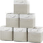 Cubos almacenamiento 11x11 plegables tela con asas algodón