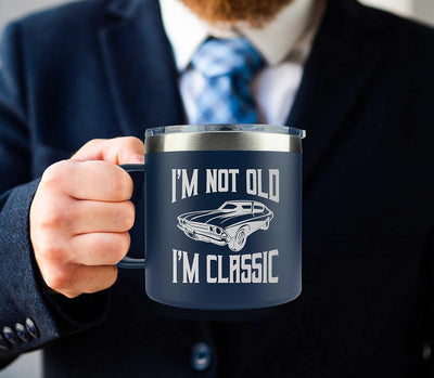 Taza divertida 14oz regalo para papá abuelo navidad cumpleaños