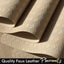 2 Manteles Piel Sintética Impermeables Interior Exterior Beige