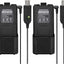 2 Baterías UV-5R BL-5L 3800mAh USB-C para radios jamón