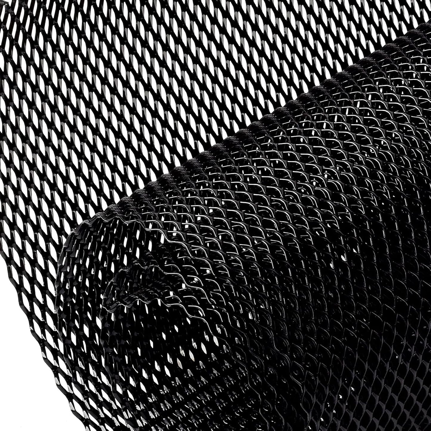 Malla universal 40x13" parachoques auto aluminio