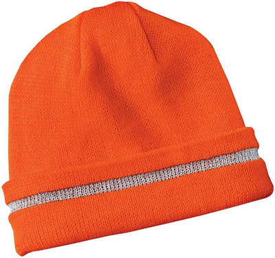 Gorro seguridad reflectante color naranja talla única