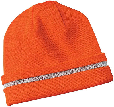 Gorro seguridad reflectante color naranja talla única