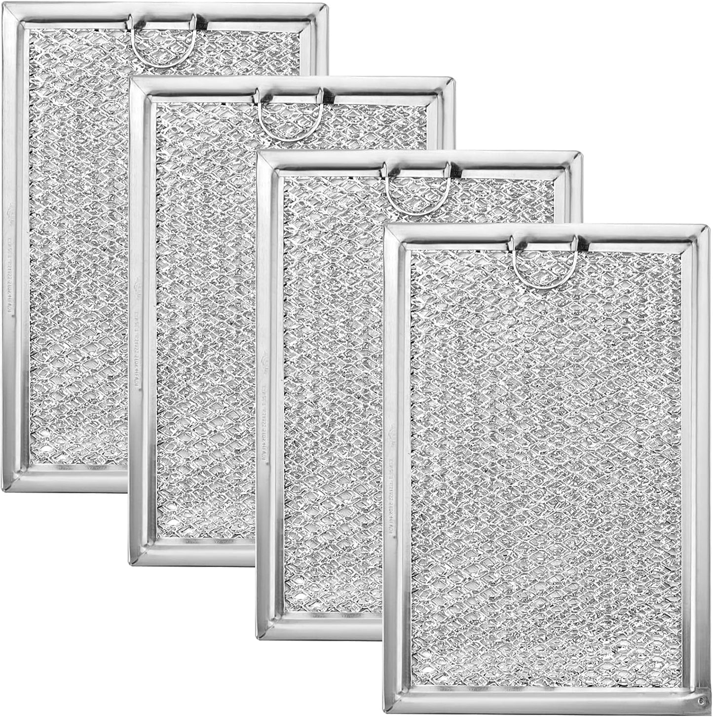 Filtro grasa microondas WB06X10309 comp 7-5/8x5pulg 4 Pzas