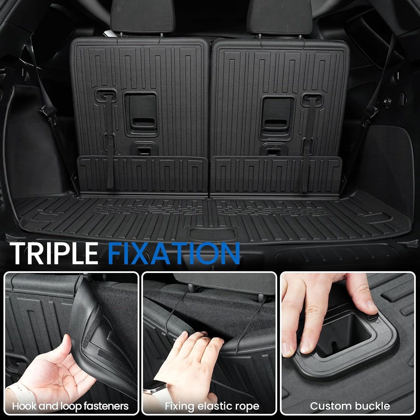 Alfombrilla carga para Dodge Durango 16-26 6/7 asientos TPE