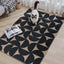 Alfombra Yute Geométrica 3x5ft Lavable para Interior