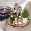 Tabla giratoria roble 21pulg estilo rústico para cocina