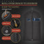 10 Bolsas Ropa 40" Viaje con Cremallera y Ventana Negro