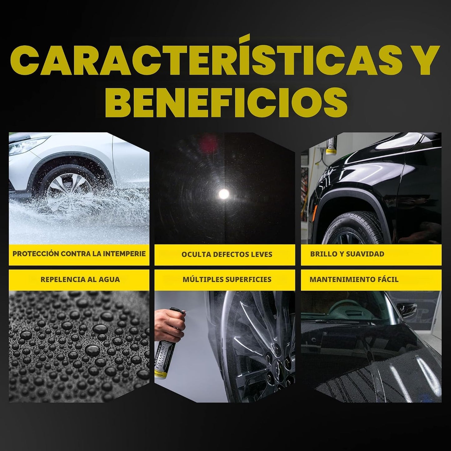 Kit revestimiento cerámico para autos Meguiar's ultra