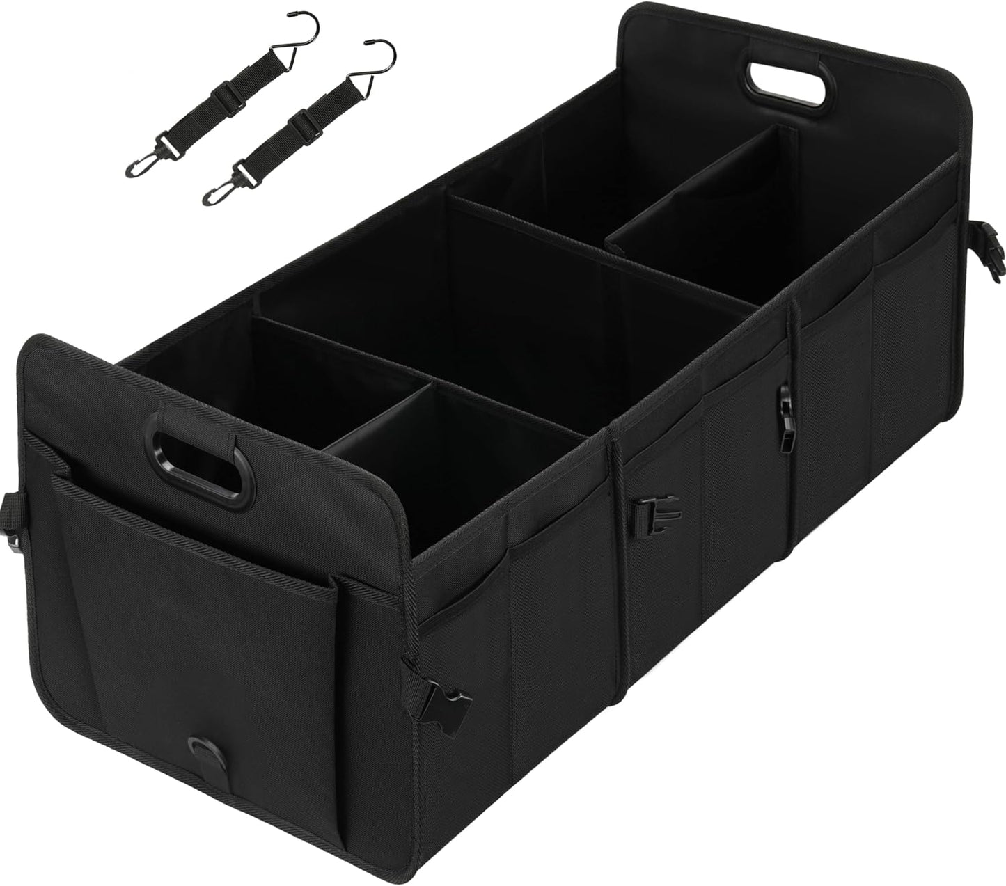 Organiz. maletero auto 50L poliéster 600D con correa