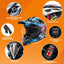 Casco Dirt Bike para adultos con visera solar y guantes