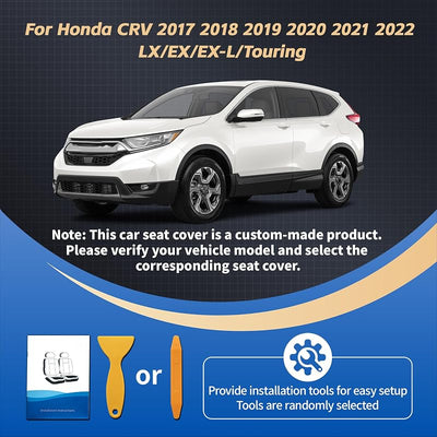 Fundas asiento piel sintética Honda CRV negro