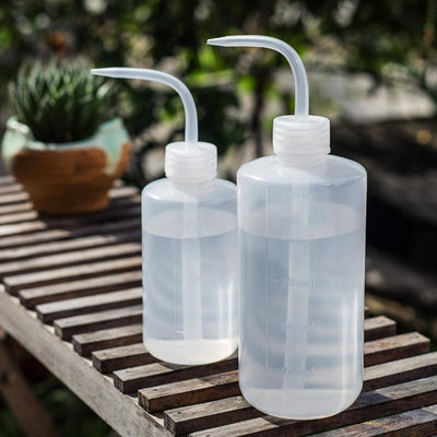2 Botellas Riego 16.9oz Cordón 15ft para Plantas Interior