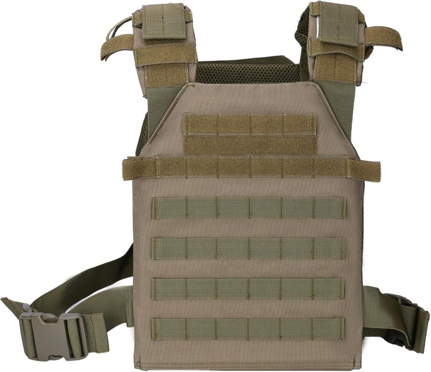 Chaleco táctico Molle ajustable para entrenamiento fuerza