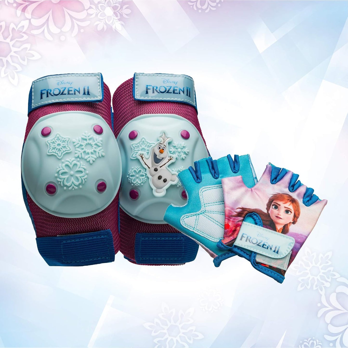 Set 2 Almohadillas y Guantes Frozen Disney