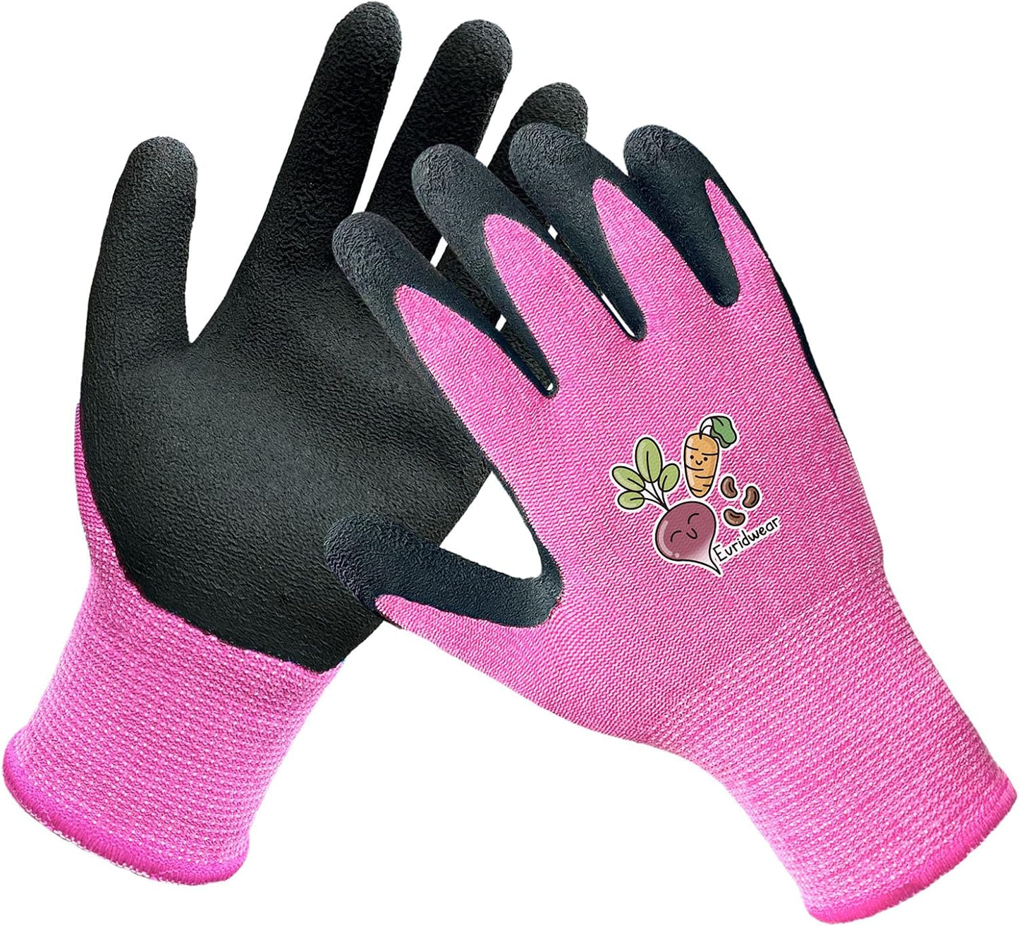 Guantes jardinería niños trabajo aire libre 3-12 años
