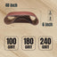 Correas lijado 6x48pulg 100/240 lijadora banco madera