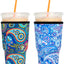 2 fundas reutilizables café helado neopreno 32oz