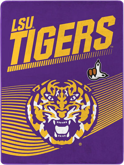 Manta polar LSU Tigers NCAA 60x80" ultrasuave