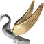 Adorno capucha cisne cromado 2 colores