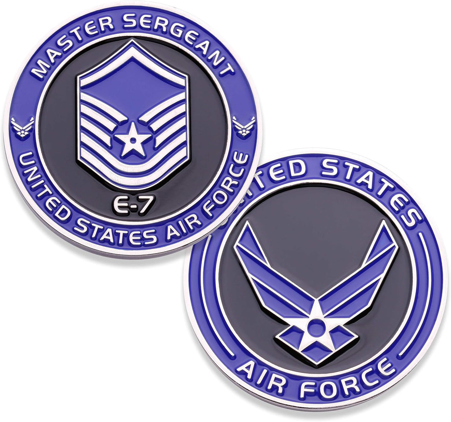 Moneda desafío sargento maestro USAF E-7