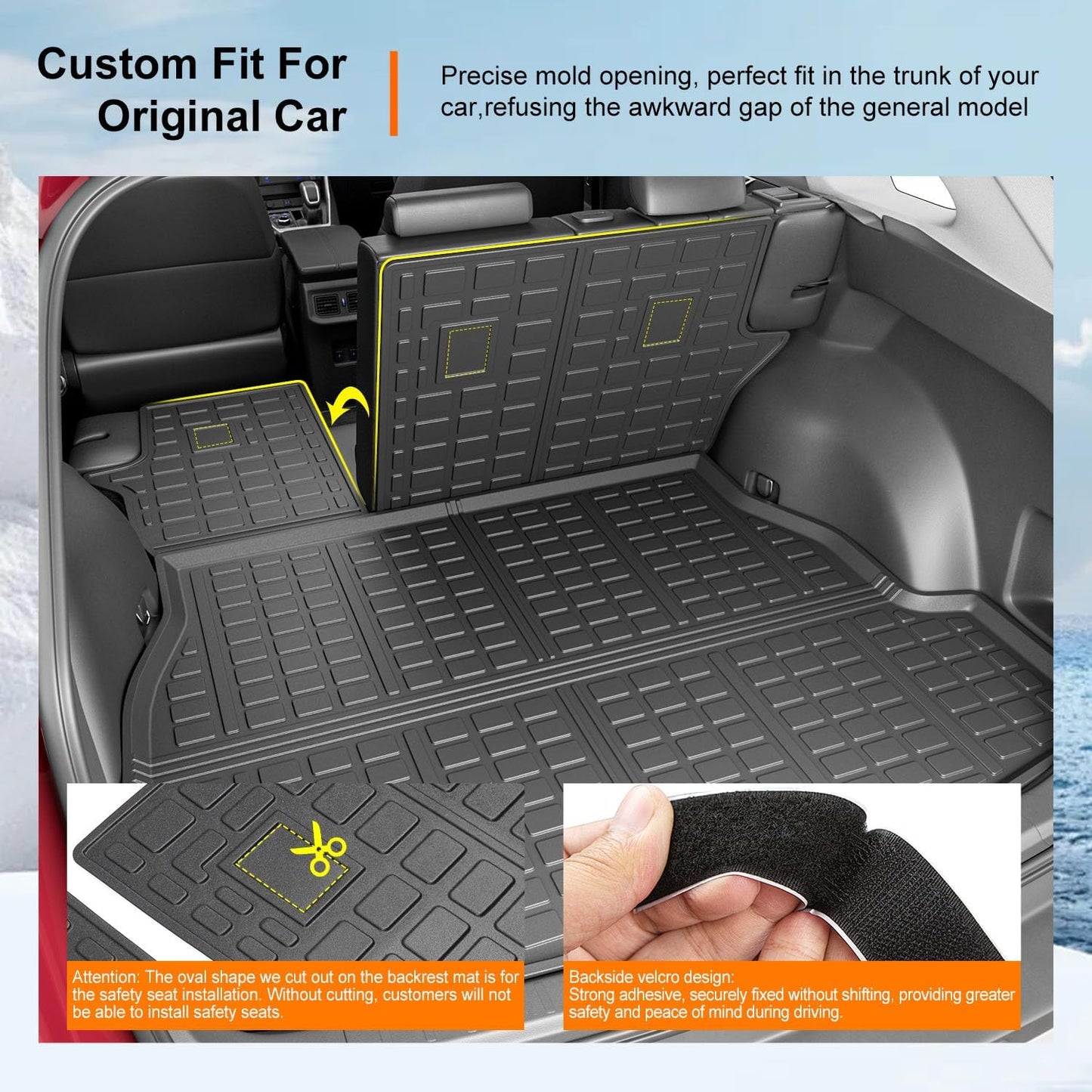 Alfombrilla carga comp Toyota RAV4 19-25