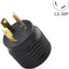 Adaptador RV 30A NEMA L5-30P a TT-30R 2 Pzas