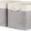 2 Cestas Tela 16x12" para Organizar Estantes