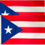 2 Banderas Puertorriqueñas Poliéster 3x5ft Latón Resistente