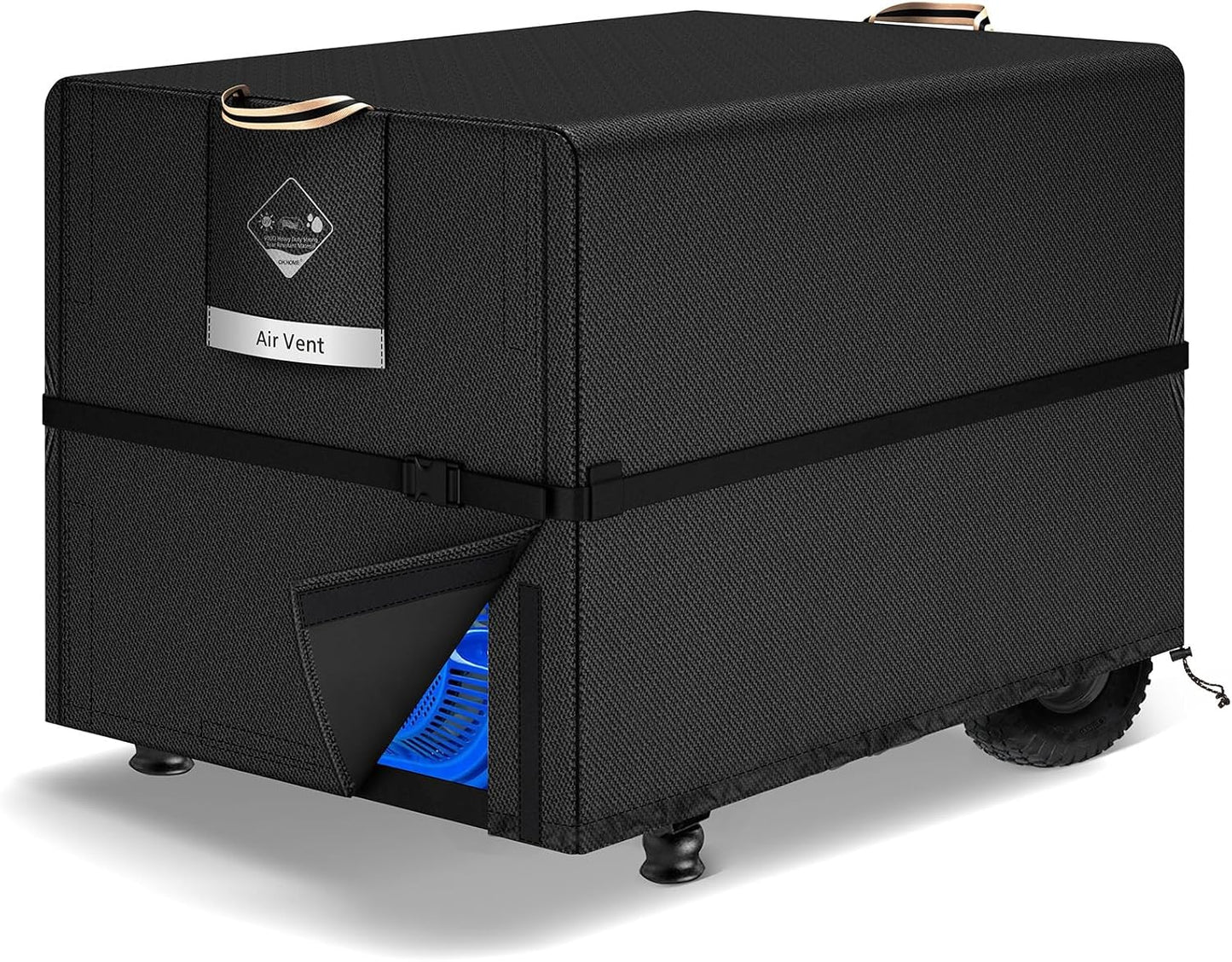 Cubierta generador 26x20x20" Oxford 900D negro