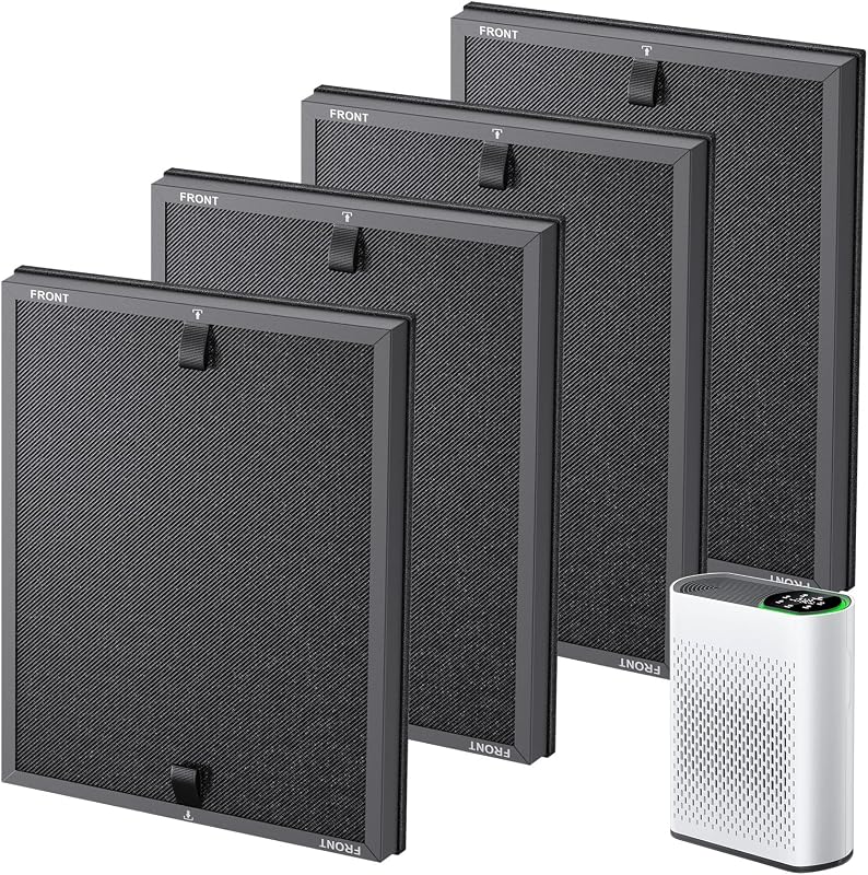 4 Filtros Repuesto HAP602 Purificador ECOSELF