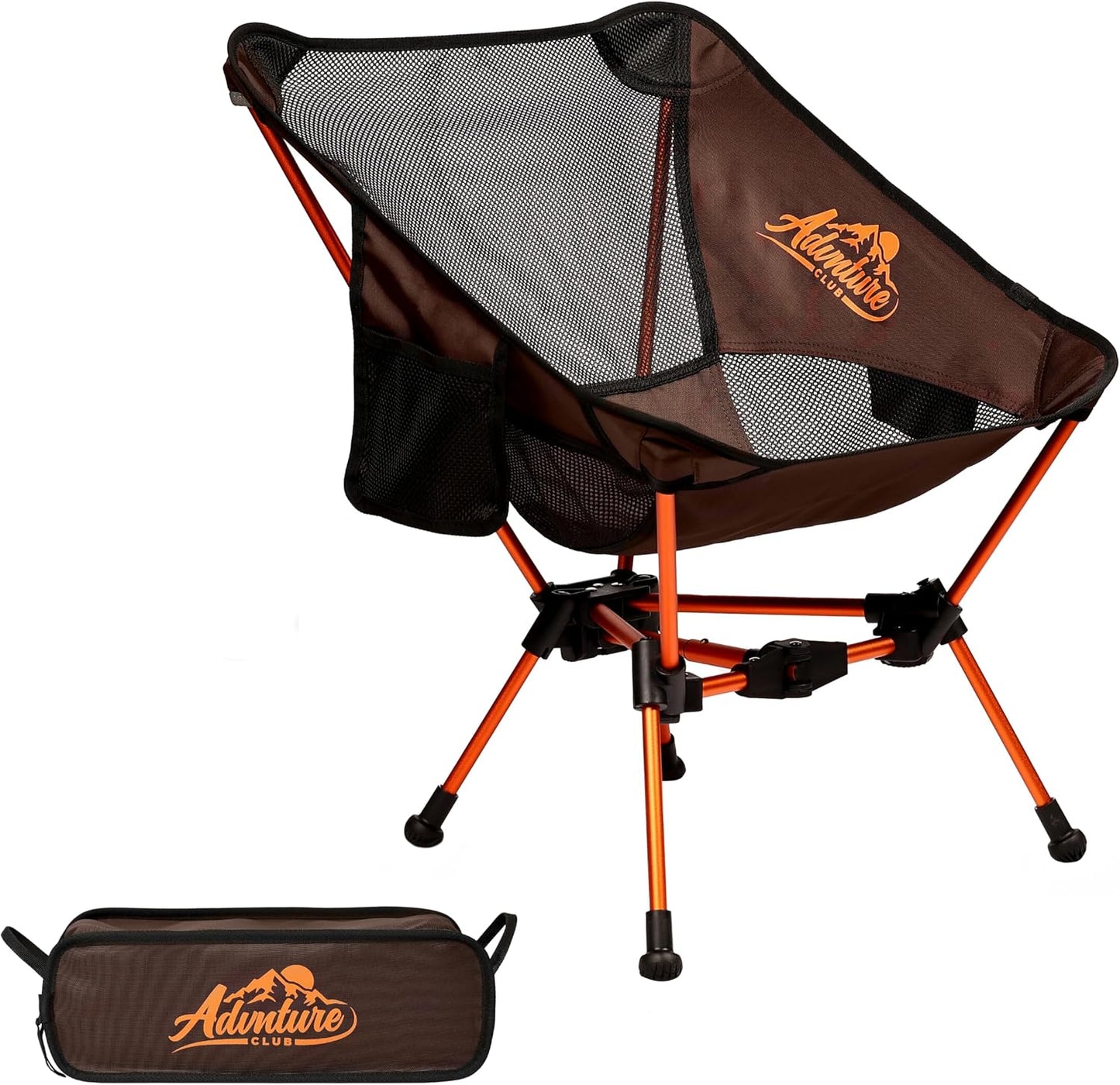 Silla camping portátil ligera plegable 330lb