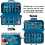Estuche cuchillos bolsillo soporte organiz. plegable