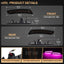 4 Luces secuenciales LED rosa púrpura para Chevy Camaro