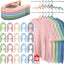 30 Pzas Perchas Viaje Plegables Organizador Plástico