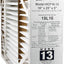 Filtro aire MERV 13 hogar 16x25x5" polvo polen