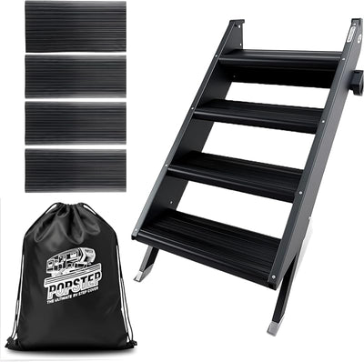 Cubiertas escalón caravana PopStep 4uds antiderrap