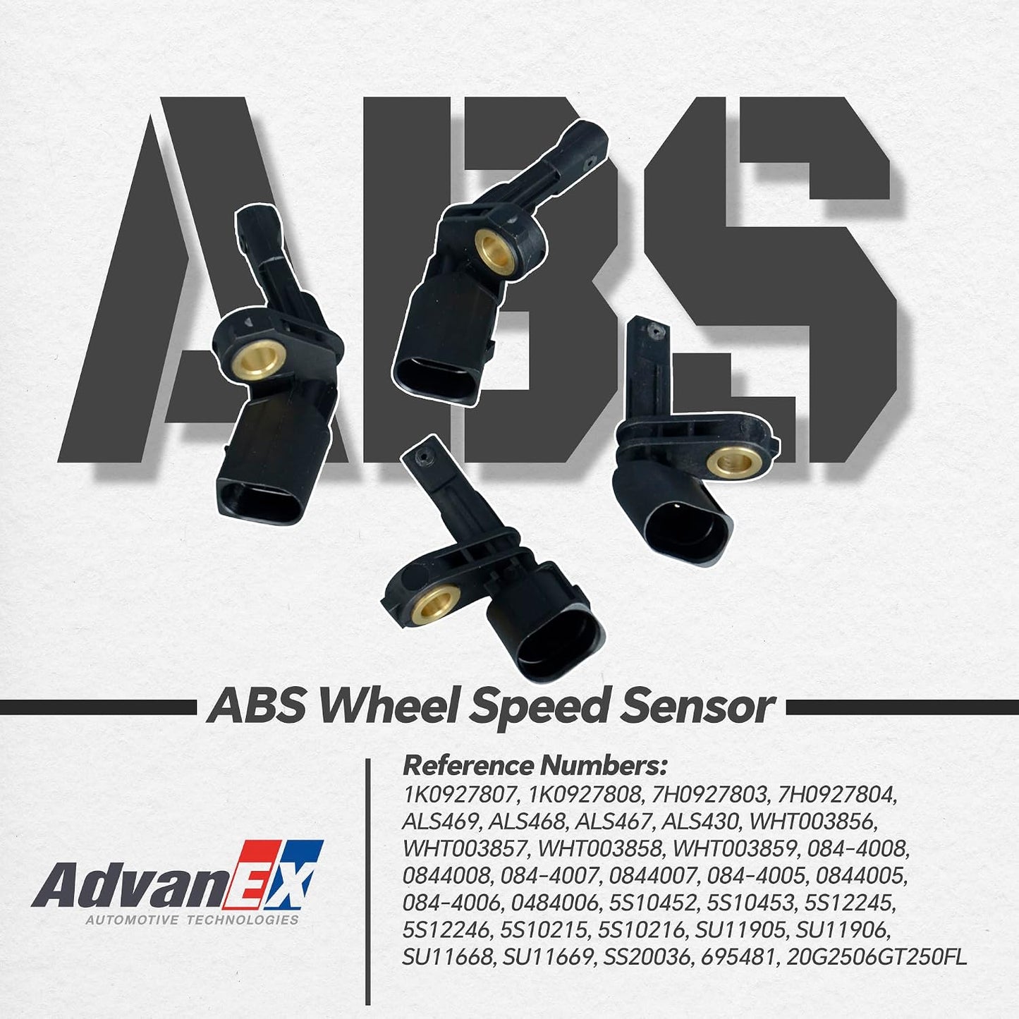 Sensor velocidad rueda ABS comp Audi TT VW Beetle Golf Jetta