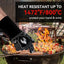 Guantes parrilla silicona resistentes 1472°F antideslizantes
