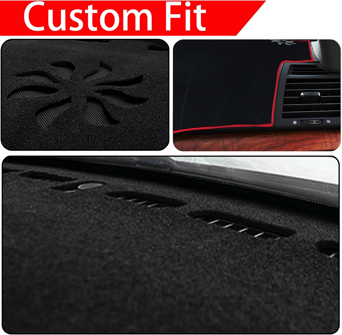 Cubierta salpicadero Camry 07-11 consola alfombra rojo
