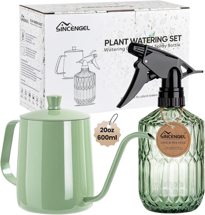 Regadera metal 20oz boquilla larga para plantas interior y bonsái