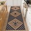 Alfombra pasillo yute 2x6ft antiderrap lavable