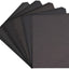 Papel lija 9x11pulg 25pzas 80-400 granos carburo silicio automotriz