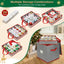 Caja organizadora Navidad 4 bandejas 64 bolas