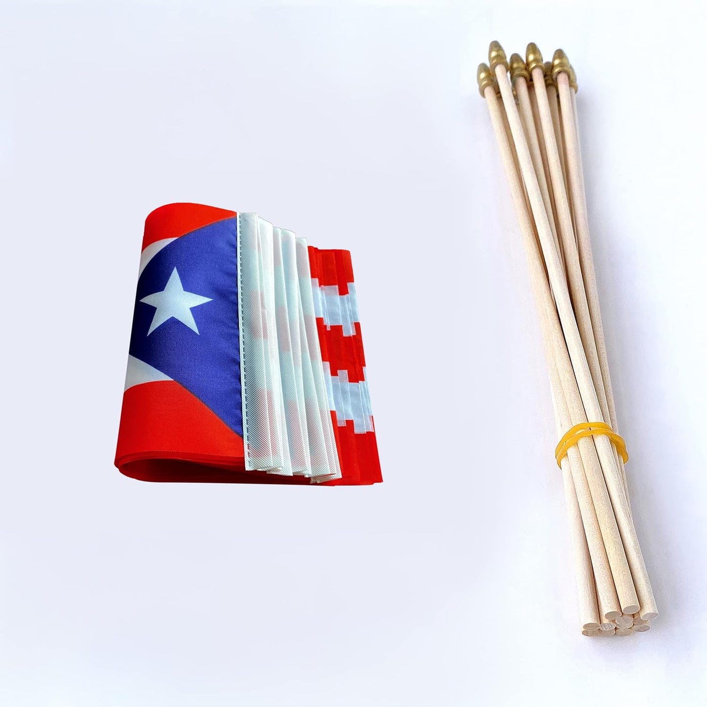 12 Banderas Puerto Rico 5x8"