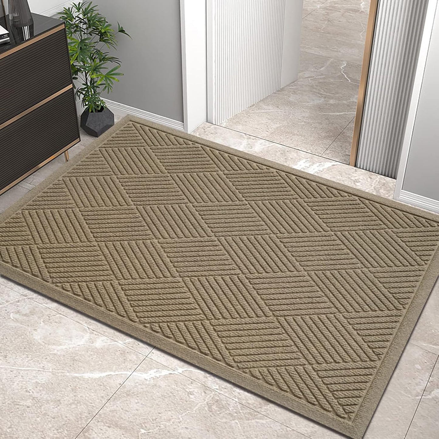 Alfombra puerta absorbente antiderrap