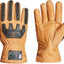 Guantes cuero resistentes cortes impactos invierno